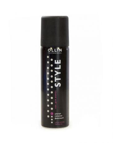 Ollin Professional Лак для волос ультрасильной фиксации, 50 мл (Ollin Professional, Style)