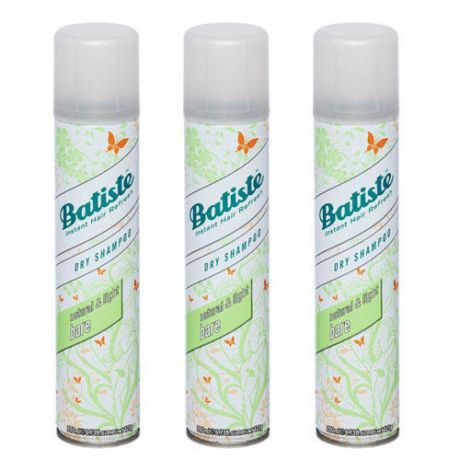 Batiste Комплект Bare Сухой шампунь 3 шт х 200 мл (Batiste, Fragrance)