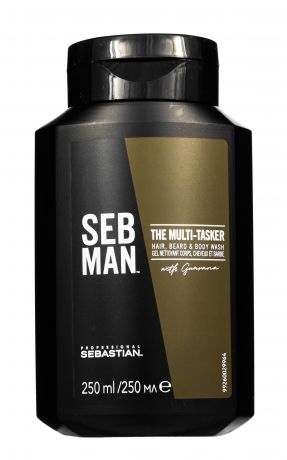Sebman 3 в 1 шампунь для ухода за волосами, бородой и телом 250 мл (Sebman, Для волос)