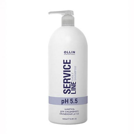 Ollin Professional Шампунь для ежедневного применения Daily shampoo рН 5.5, 1000 мл (Ollin Professional, Техническая линия)