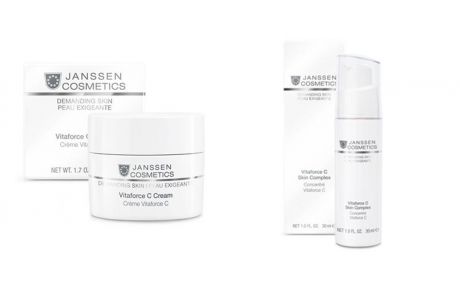 Janssen Cosmetics Набор "Уход с витамином C", 2 продукта (Janssen Cosmetics, Demanding skin)
