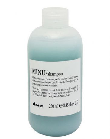 Davines MINU Защитный шампунь для сохранения косметического цвета волос 250 мл (Davines, Сфера здоровья)