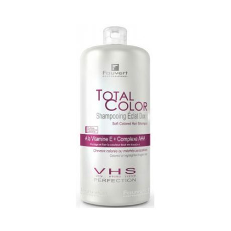 Fauvert Шампунь для сохранения цвета и блеска окрашенных волос комплексом АНА и витамином Е, 1000 мл (Fauvert, VHS PERFECTION)