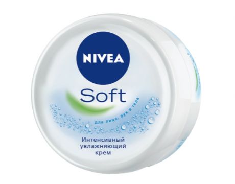 NIVEA Интенсивный увлажняющий крем Nivea Soft, 200 мл (NIVEA, Уход за телом)