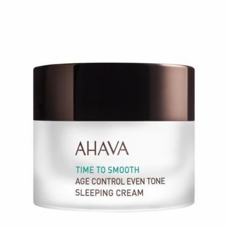 Ahava Антивозрастной ночной крем для выравнивания цвета кожи 50 мл (Ahava, Time to smooth)