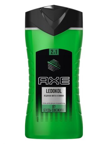 AXE Гель для душа и шампунь мужской Ледокол 250 мл (AXE, Гели для душа)