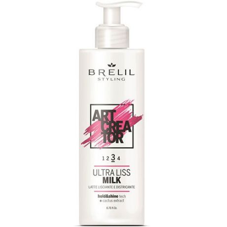 Brelil Professional Ультраразглаживающее молочко для волос 200 мл (Brelil Professional, Стайлинг)