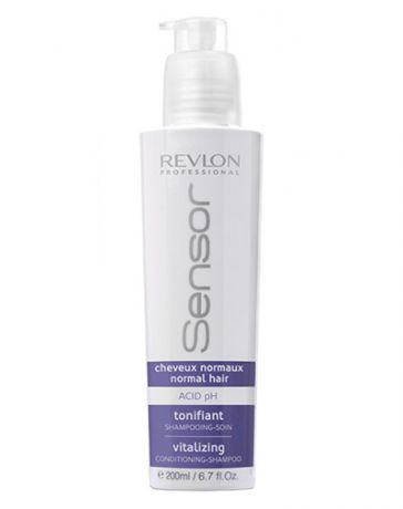 Revlon Professional Шампунь-кондиционер, придающий энергию для нормальных волос Sensor Vitalizing Shampoo, 200 мл (Revlon Professional, Шампуни Revlon)