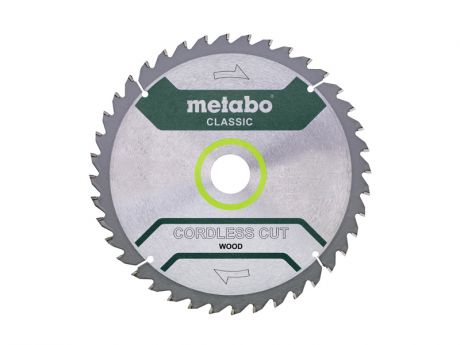 Диск Metabo Cordless Cut Classic пильный по дереву 216x30mm Z28 WZ5 628665000