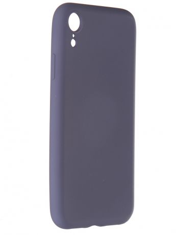 Чехол Pero для APPLE iPhone XR Liquid Silicone Grey PCLS-0003-GR