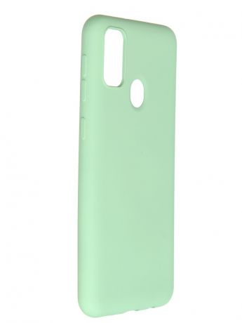 Чехол Pero для Samsung Galaxy M21/M30s Liquid Silicone Green PCLS-0014-GN