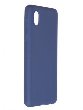 Чехол Pero для Samsung Galaxy A01 Core Soft Touch Blue CC01-A01CBL