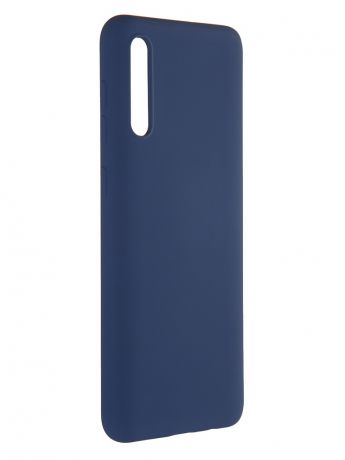 Чехол Pero для Samsung Galaxy A30S / A50 Liquid Silicone Blue PCLS-0018-BL