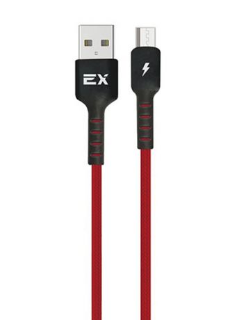 Аксессуар Exployd Classic USB-microUSB 1m Red EX-K-1013
