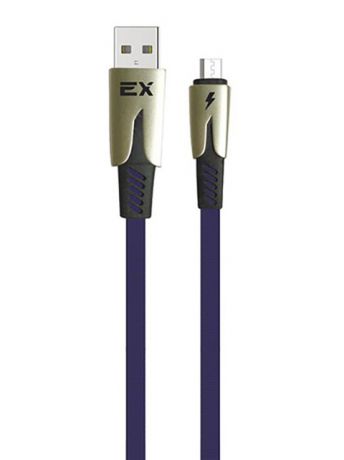Аксессуар Exployd Classic USB-microUSB 1m Blue EX-K-1035