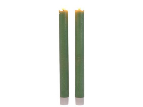 Светодиодная свеча Kaemingk Живая душа 2шт Eucalyptus 480043/165405
