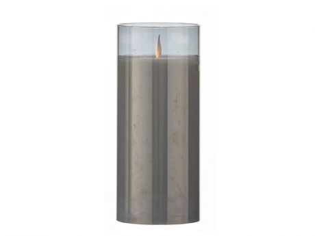 Светодиодная свеча Edelman Танцующее пламя 7.5x17.5cm Smoky 1051774/161285