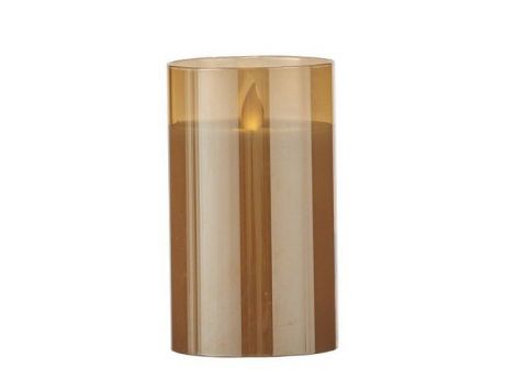 Светодиодная свеча Edelman Танцующее пламя 7.5x12.5cm Gold 1051768/161281