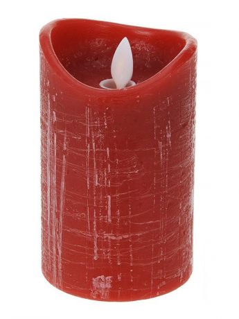 Светодиодная свеча Koopman International Уютный свет 7.5х12.5cm Red AX5400210/155523