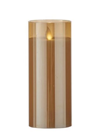 Светодиодная свеча Edelman Танцующее пламя 7.5х17.5cm Gold 1051769/161282