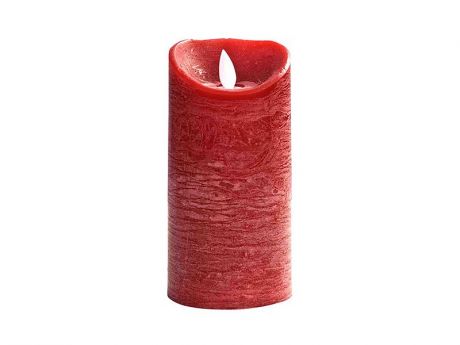 Светодиодная свеча Peha Magic Мерцающая 7.5x15cm Red MB-20121