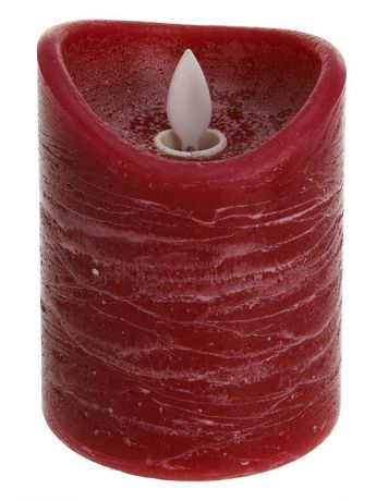 Светодиодная свеча Koopman International Живое пламя 7.5x10cm Red AX5400200