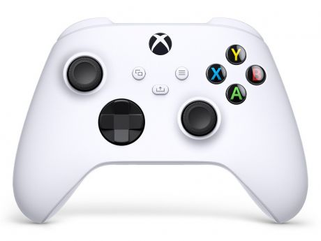 Геймпад Microsoft Xbox Robot White QAS-00002