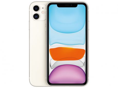 Сотовый телефон APPLE iPhone 11 - 64Gb White новая комплектация MHDC3RU/A