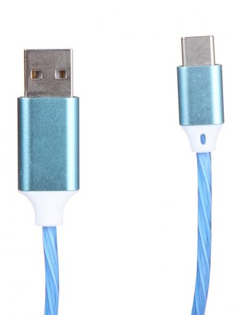 Аксессуар Red Line LED USB - USB Type-C Blue УТ000022104
