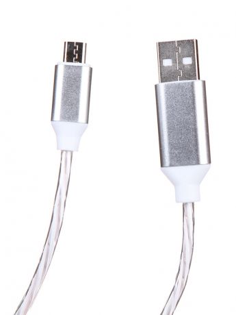 Аксессуар Red Line LED USB - micro USB White УТ000022101