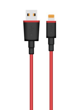 Аксессуар Krutoff Modern USB - Lightning 1m Red 15168