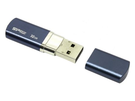 USB Flash Drive 32Gb - Silicon Power LuxMini 720 Deep Blue SP032GBUF2720V1D