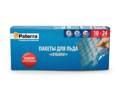 Пакеты для льда Paterra 10шт 109-008