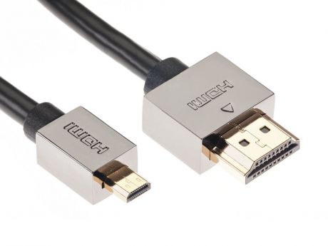 Аксессуар VCOM HDMI 19M - MicroHDMI 19M ver 2.0 + 3D / Ethernet 1.8m CG506AD-1.8M