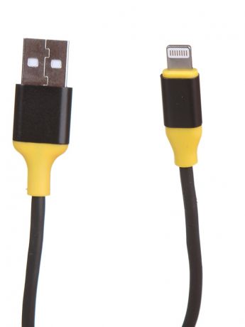 Аксессуар Greenconnect New Lightning 1m Black-Yellow GCR-52263