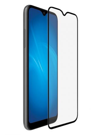 Защитное стекло mObility для Samsung Galaxy A01 Full Screen Full Glue Black УТ000019496