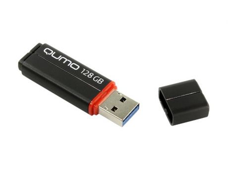 USB Flash Drive 128Gb - Qumo UD Speedster 3.0 Black 23784