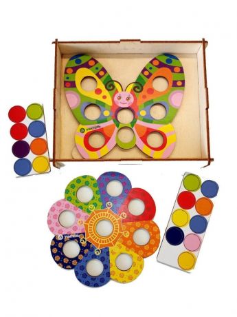 Игра-мозаика Учитель Бабочка с Цветочком ИДК-24