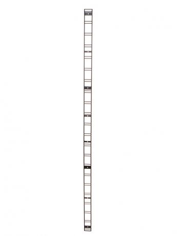 Вертикальная направляющая ESSE 1.5m Black RG1500-05