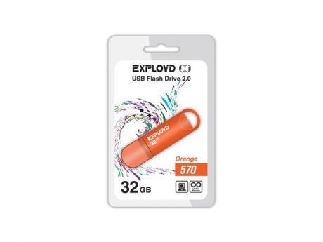 USB Flash Drive EXPLOYD 570 32GB Orange