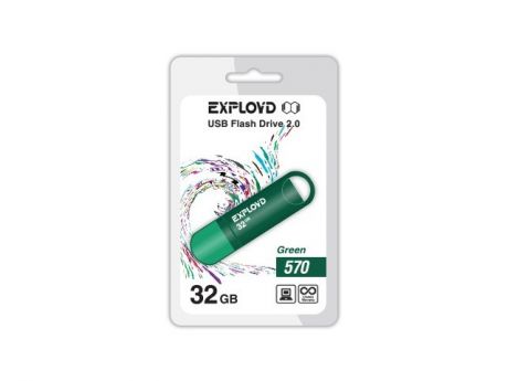 USB Flash Drive EXPLOYD 570 32GB Green