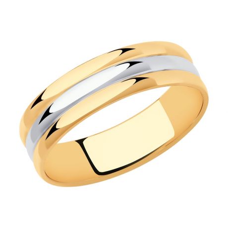 Кольцо SOKOLOV из комбинированного золота