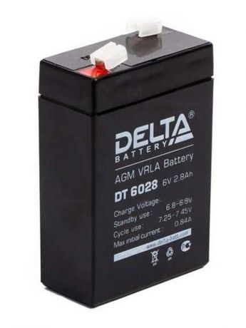 Аккумулятор для ИБП Delta DT-6028 6V 2.8Ah