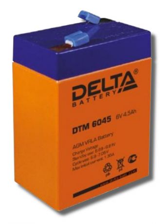Аккумулятор для ИБП Delta DTM-6045 6V 4.5Ah