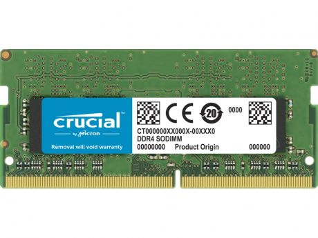 Модуль памяти Crucial DDR4 SO-DIMM 3200MHz PC25600 CL22 - 32Gb CT32G4SFD832A