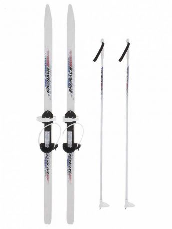 Лыжи Тяни-толкай Ski Race с палками White 120/95