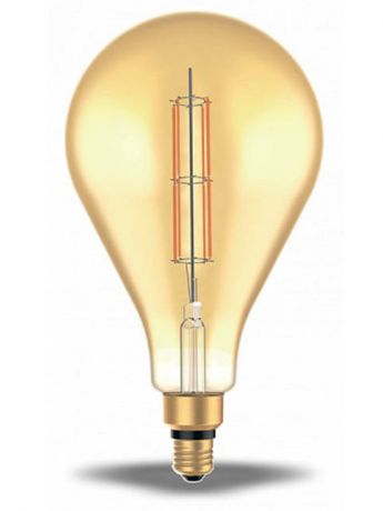 Лампочка Gauss Filament PS160 Е27 6W 2700К 890Lm Golden Straight 179802118