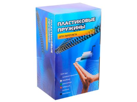 Пружины для переплета Office Kit 19мм 100шт Black BP2060