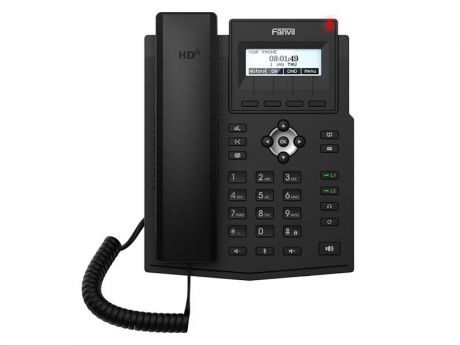VoIP оборудование Fanvil IP X1SP Black 1117141