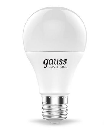 Лампочка Gauss Smart Home RGBW E27 A60 8.5W 2700-6500K 806Lm 1170112